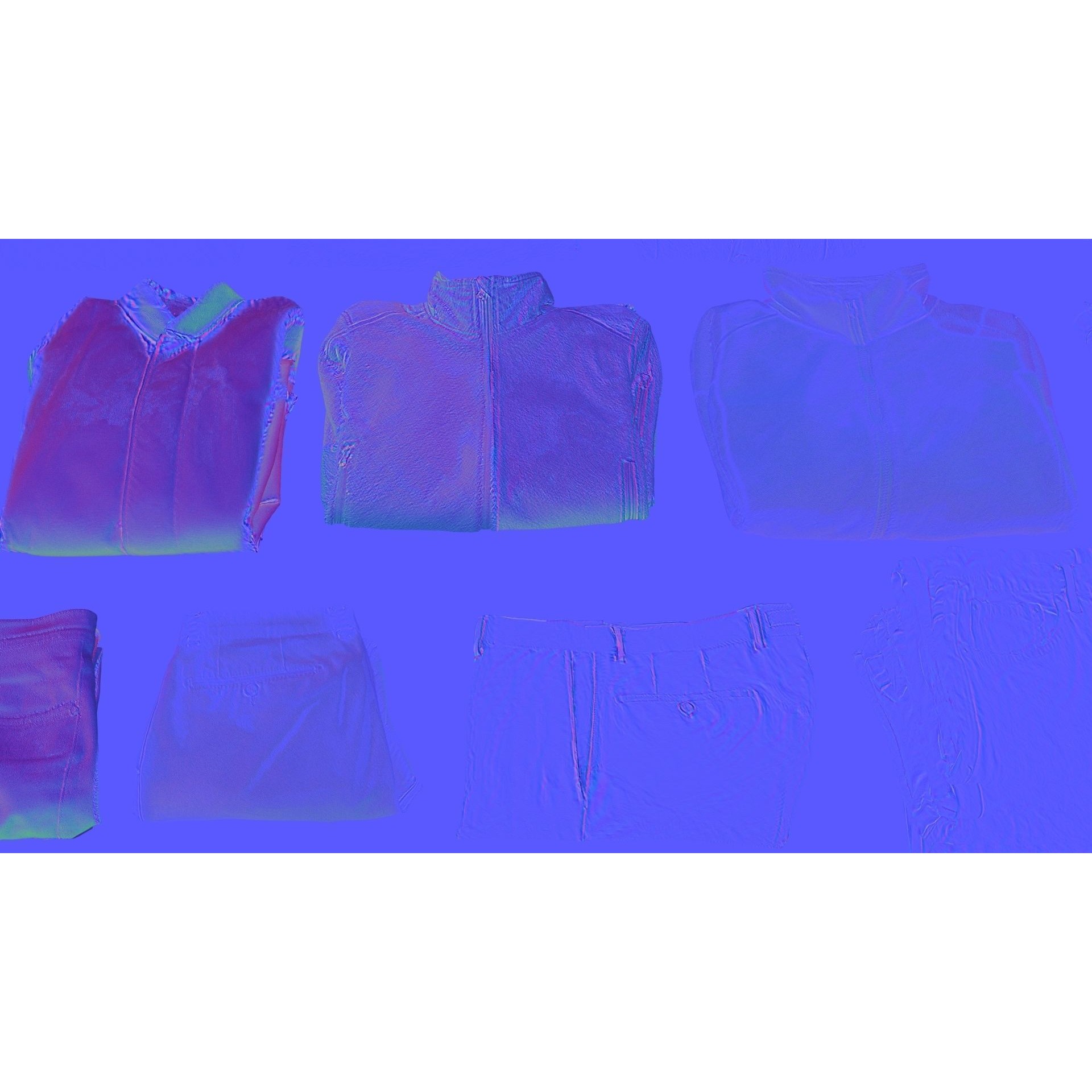 Clothing Collection - Game-Ready 3D Model - View 14