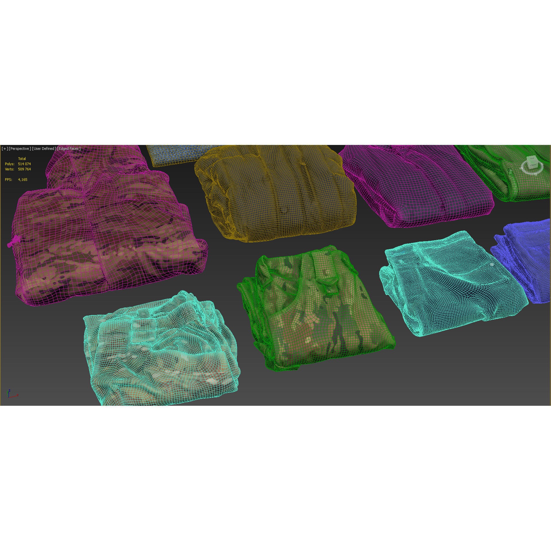 Clothing Collection - Game-Ready 3D Model - View 17