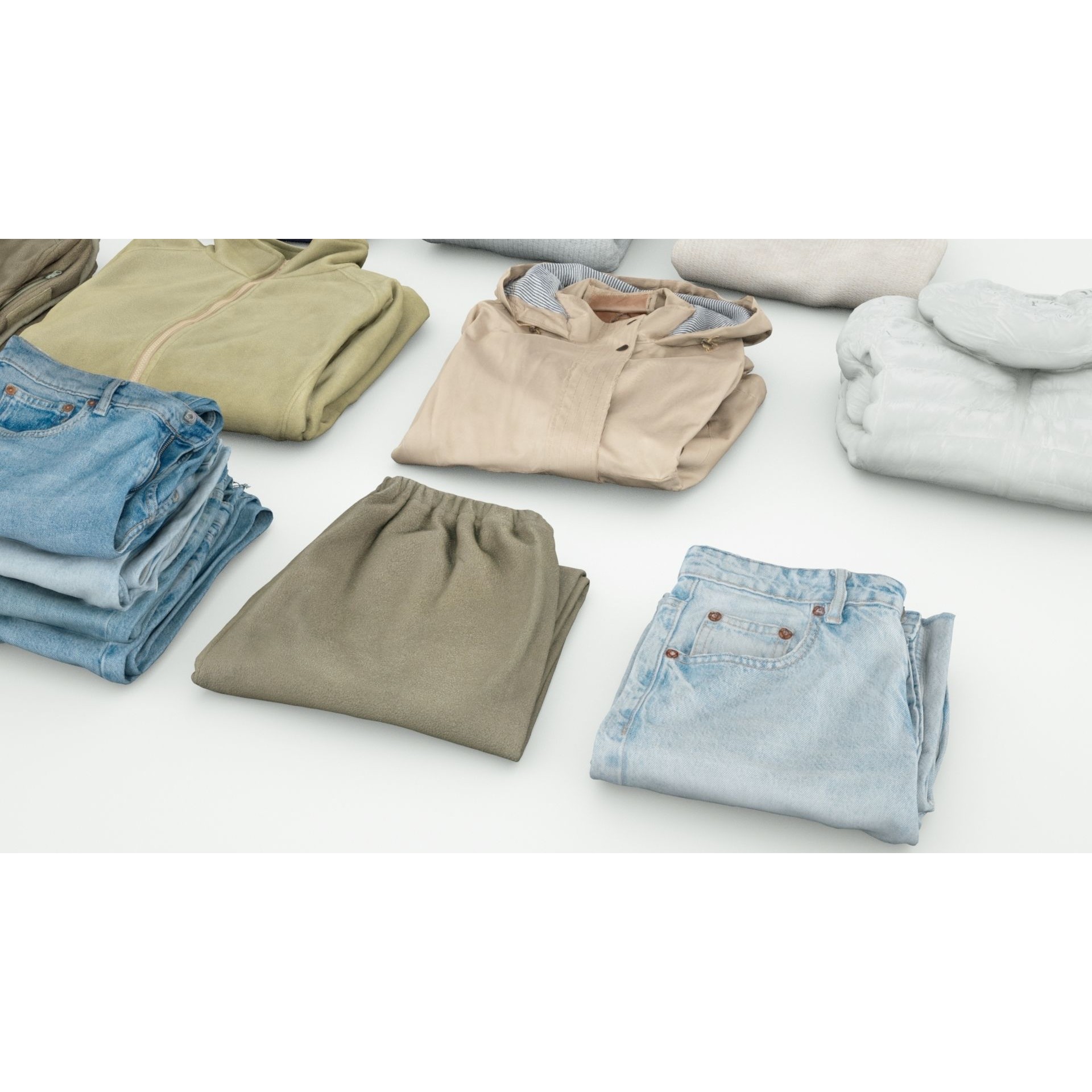 Clothing Collection - Game-Ready 3D Model - View 9