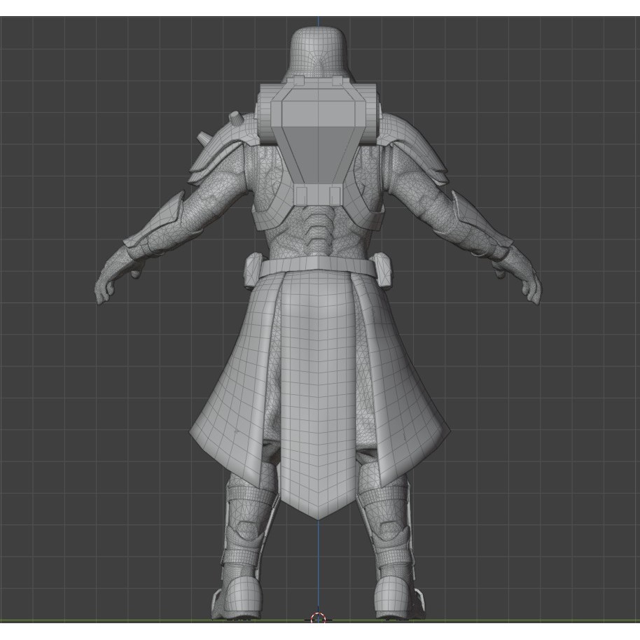 Armored Soldier 3D Model – PBR Rigged Character, Game Ready - View 27