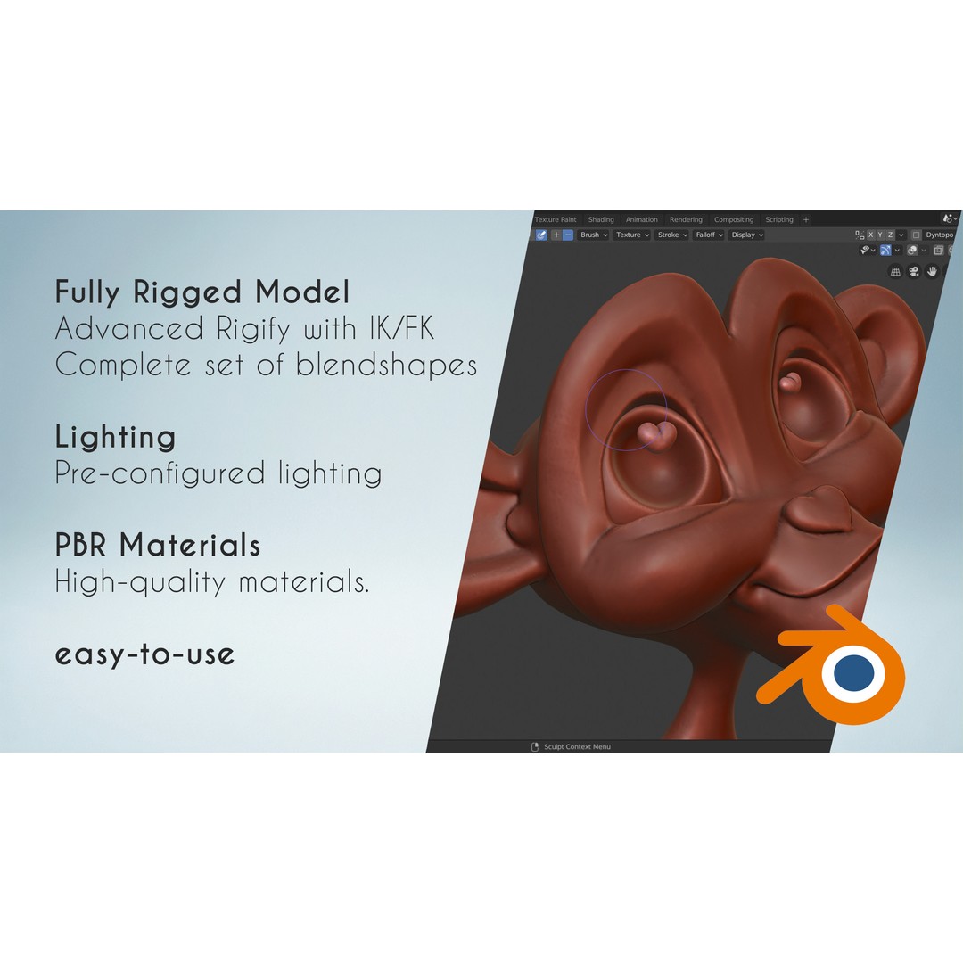 Realistic Mother Woman 3D Model – Low Poly Rigged Character, FBX - View 13