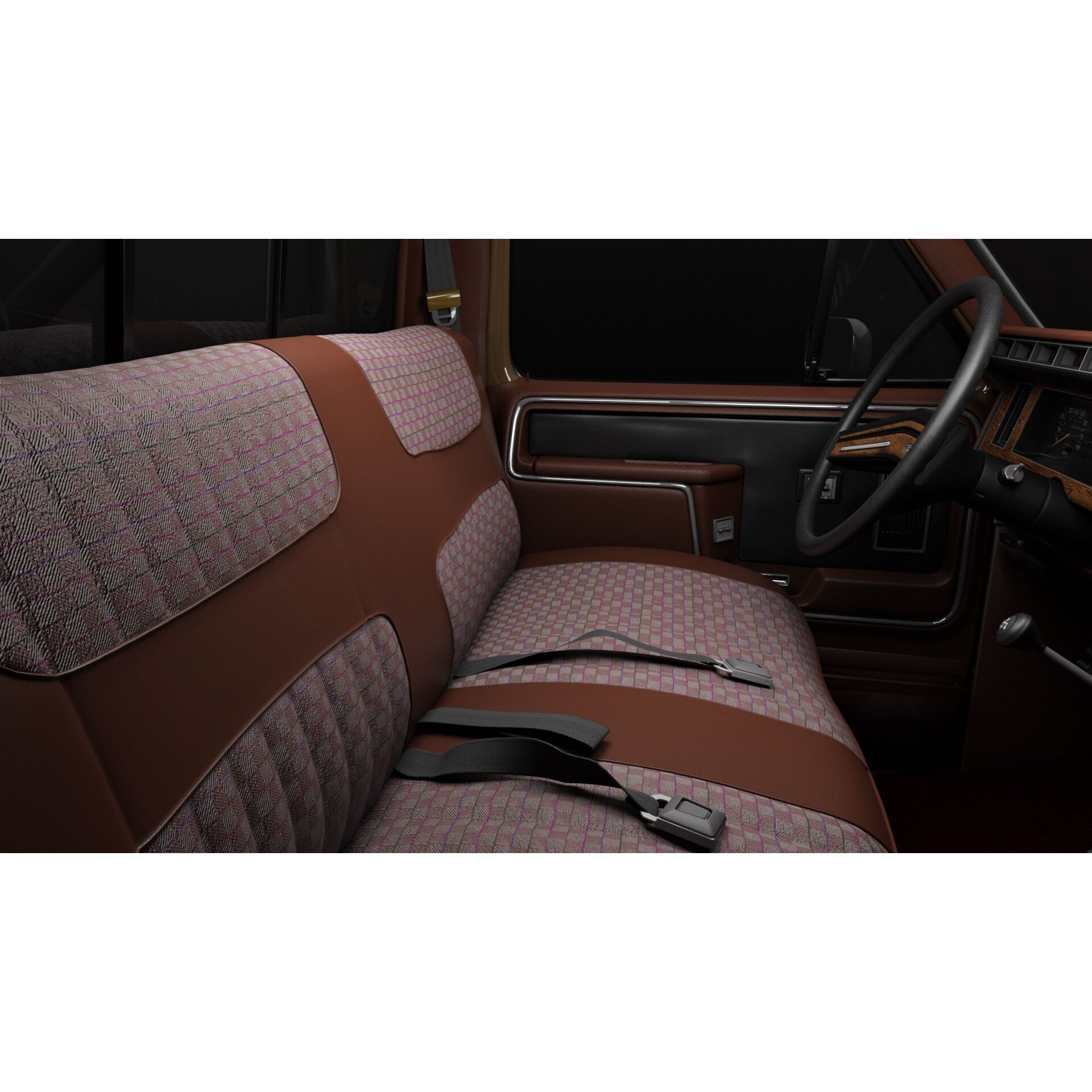 Ford F250 - Low-Poly Game-Ready 3D Model - View 16