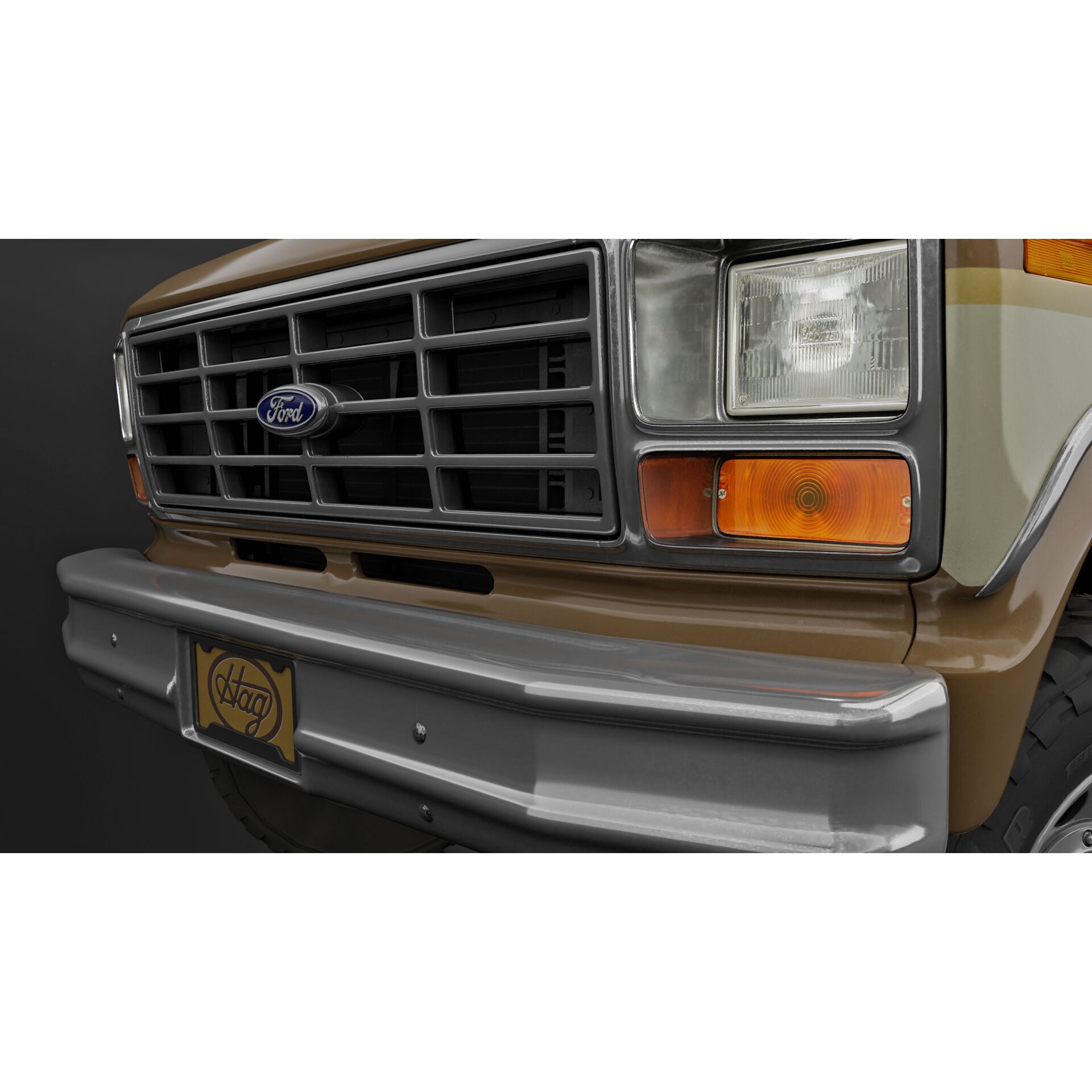 Ford F250 - Low-Poly Game-Ready 3D Model - View 19