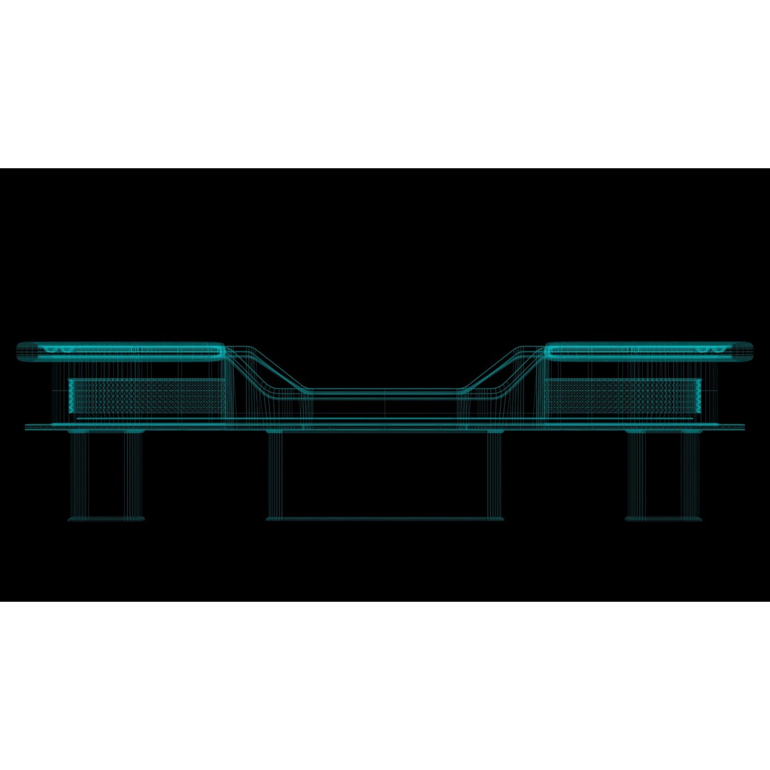 Craps Table 3D Model – Luxury Game Asset, FBX & OBJ Formats