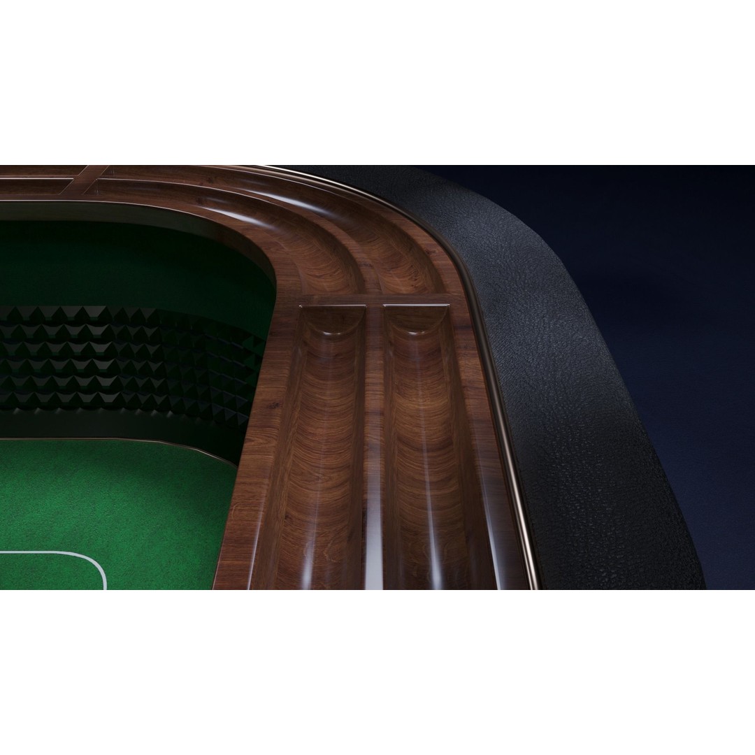 Craps Table 3D Model – Luxury Game Asset, FBX & OBJ Formats - View 15