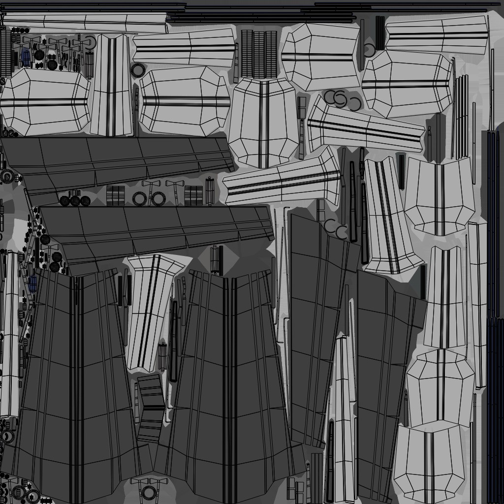 Sci-Fi Ship 3D Model – Rigged Interior Spaceship, FBX & Blender - View 24