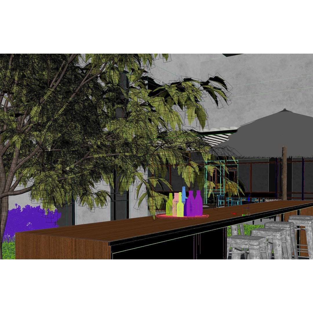 Savion Residence 3D Model – Detailed Architectural Visualization, FBX - View 11