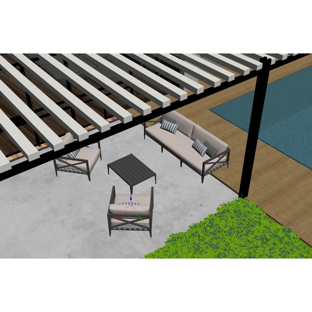 Savion Residence 3D Model – Detailed Architectural Visualization, FBX - View 18