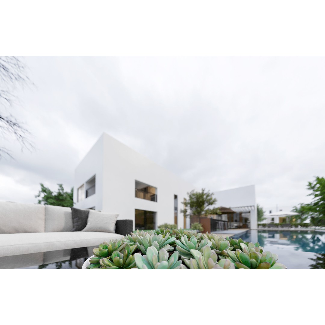 Savion Residence 3D Model – Detailed Architectural Visualization, FBX - View 3