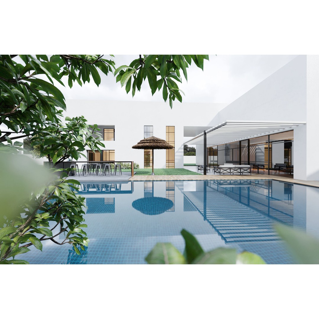 Savion Residence 3D Model – Detailed Architectural Visualization, FBX - View 5
