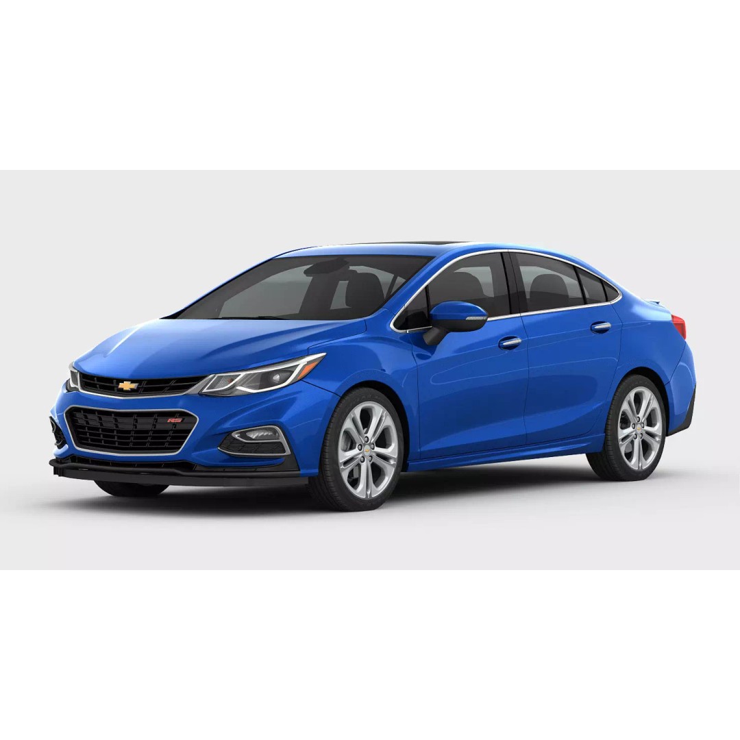 Chevrolet Volt 3D Model – High Poly Eco Hatchback, FBX, OBJ - View 2
