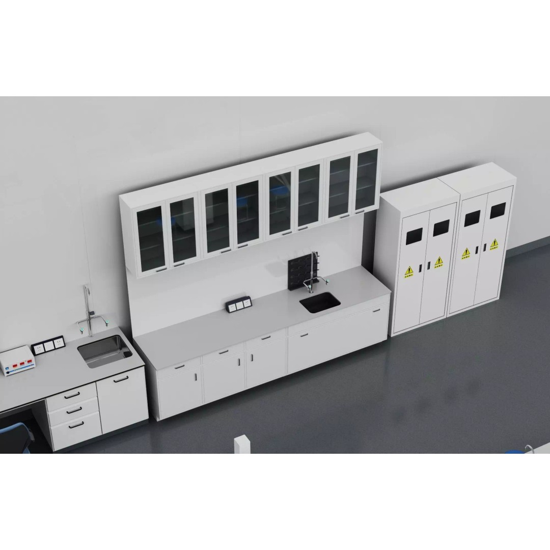 Laboratory Table 3D Model – Low Poly Science Asset, FBX, OBJ - View 6