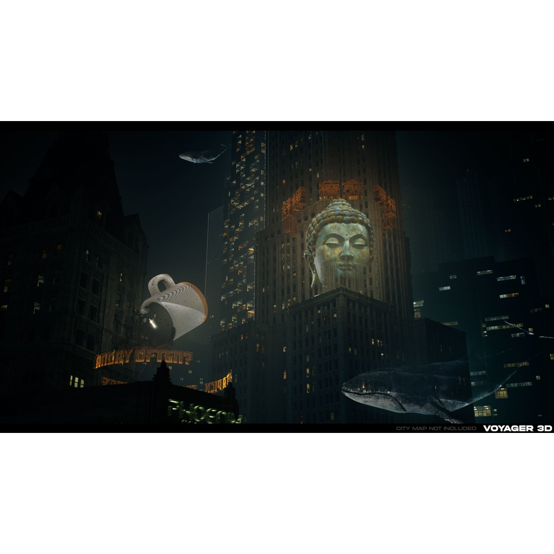Hologram 3D Model – Low Poly Realistic Pack, FBX, PBR - View 3