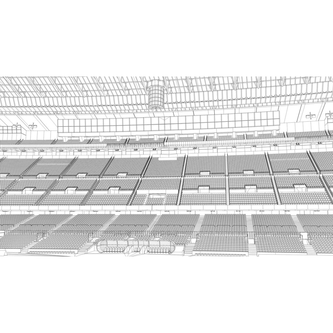 Camp Nou 3D Model – Realistic Stadium Asset for Games & Archviz