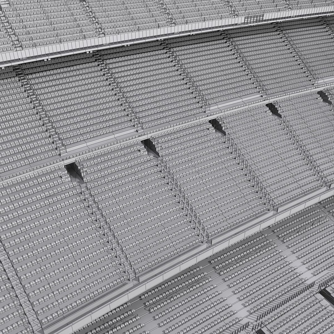 Camp Nou 3D Model – Realistic Stadium Asset for Games & Archviz - View 21