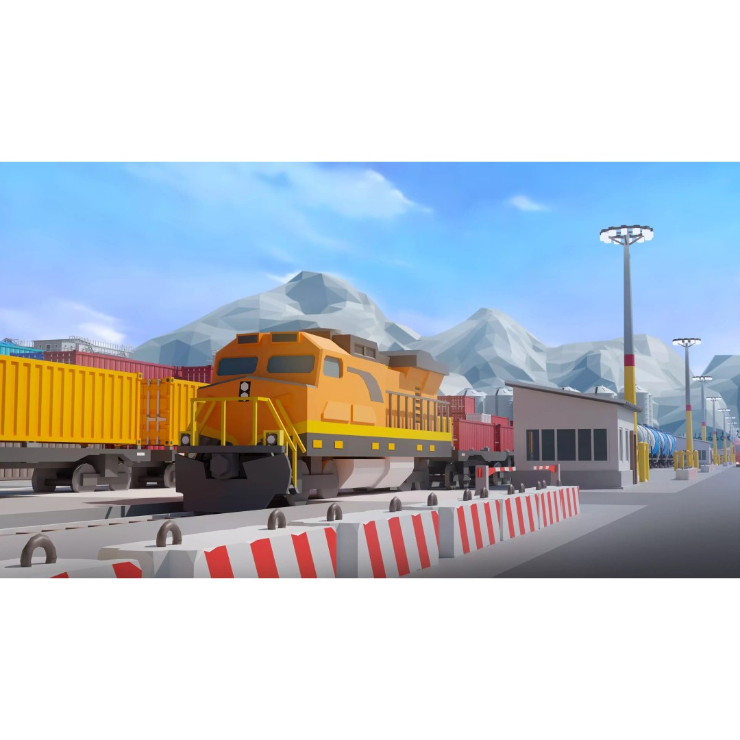Port 3D Model – Low Poly Industrial Assets for Game Development - View 22