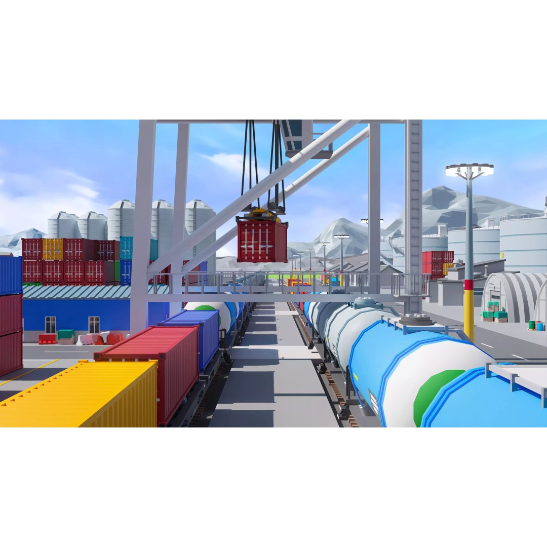 Port 3D Model – Low Poly Industrial Assets for Game Development - View 29