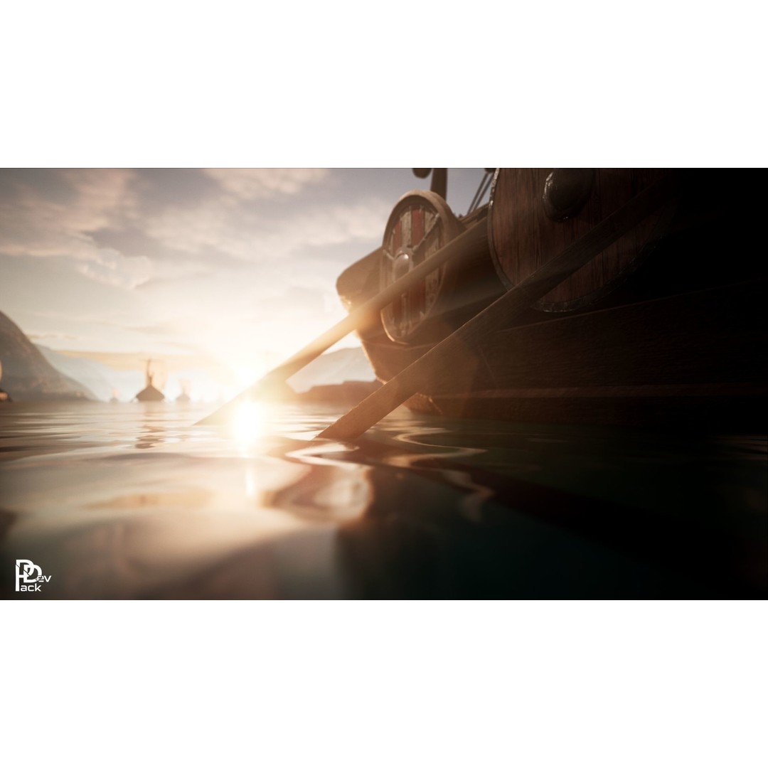 Viking Environment 3D Model – Realistic Low-Poly Asset Package, FBX - View 11