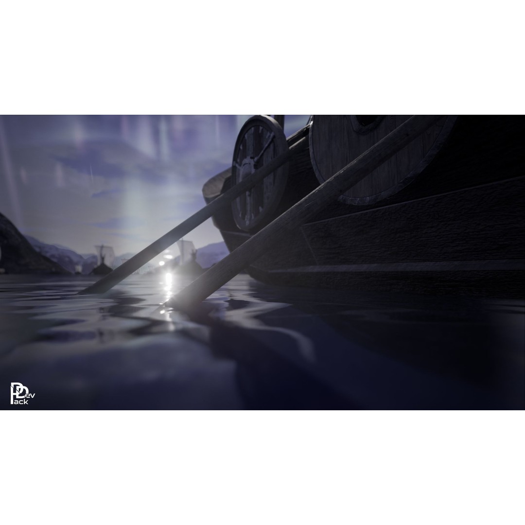 Viking Environment 3D Model – Realistic Low-Poly Asset Package, FBX - View 20