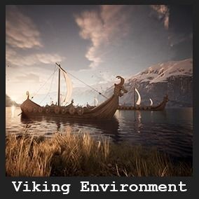 Viking Environment 3D Model – Realistic Low-Poly Asset Package, FBX - View 22
