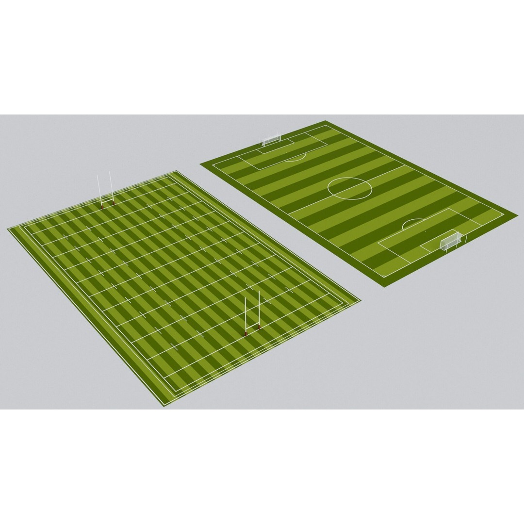 Sports Stadium Pack 3D Model – Game Ready Collection, FBX, OBJ - View 7