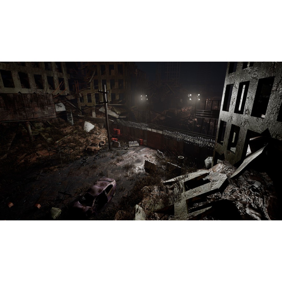 Post Apocalyptic City 3D Model – High Poly Game Asset, UE5 - View 5