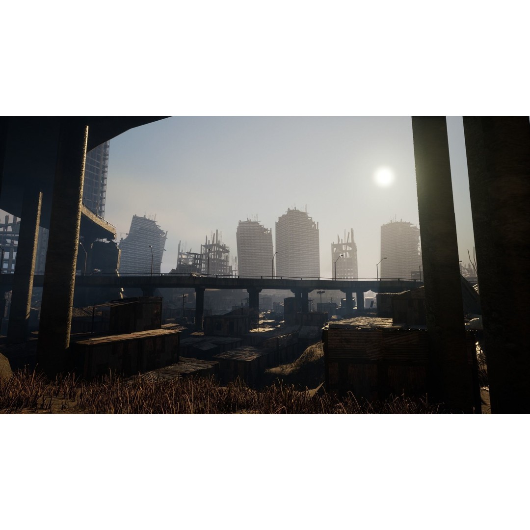 Post Apocalyptic City 3D Model – High Poly Game Asset, UE5 - View 7
