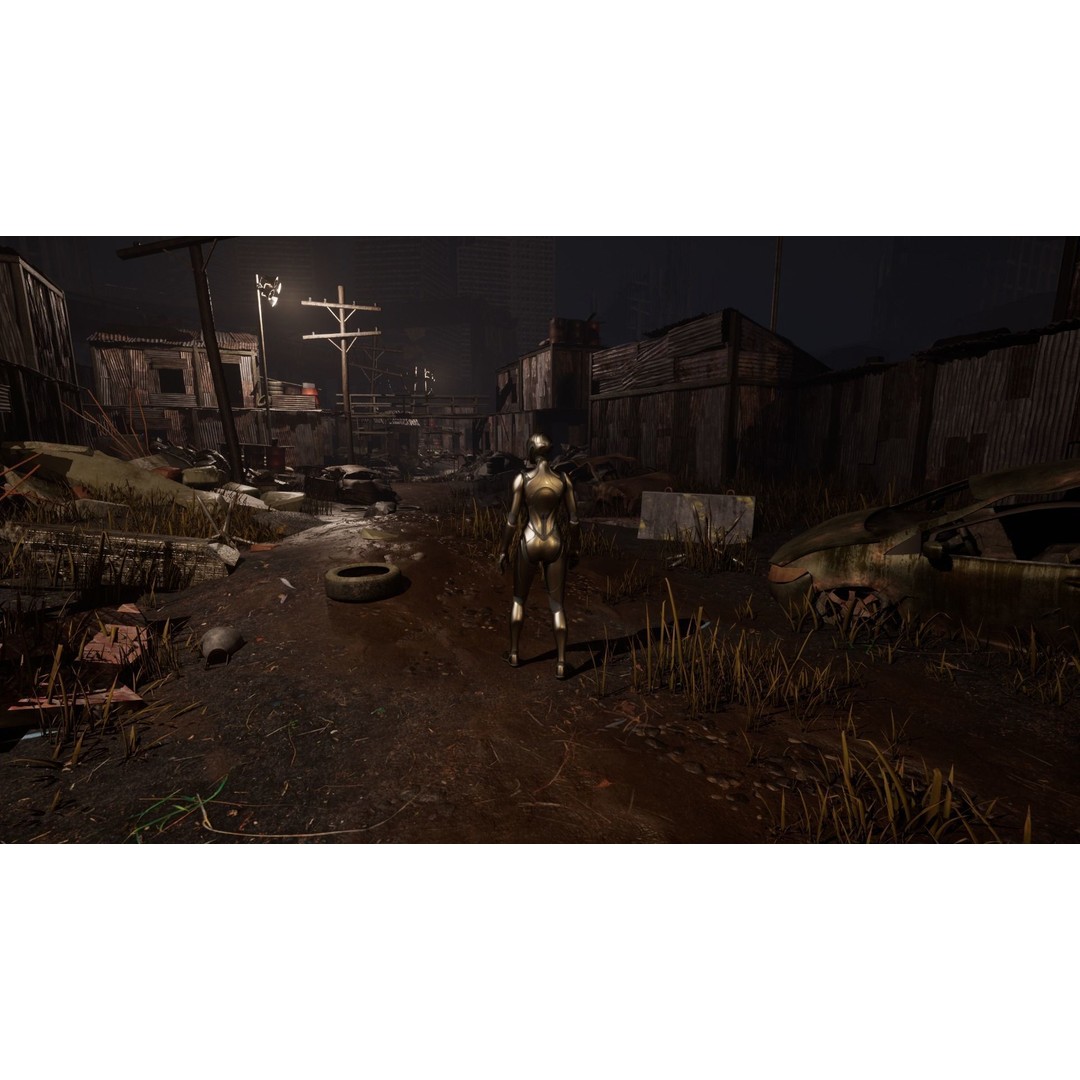 Post Apocalyptic City 3D Model – High Poly Game Asset, UE5 - View 8