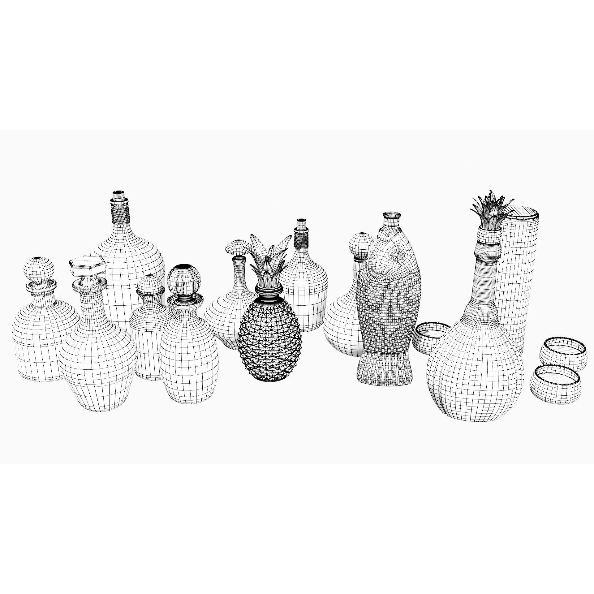 Bartender Tools Set - Game-Ready 3D Model - View 9