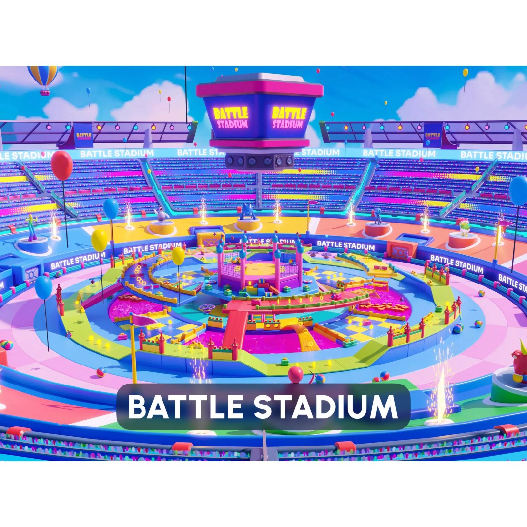 Battle Stadium 3D Model – Low Poly Game Asset with Unique Arenas - View 2