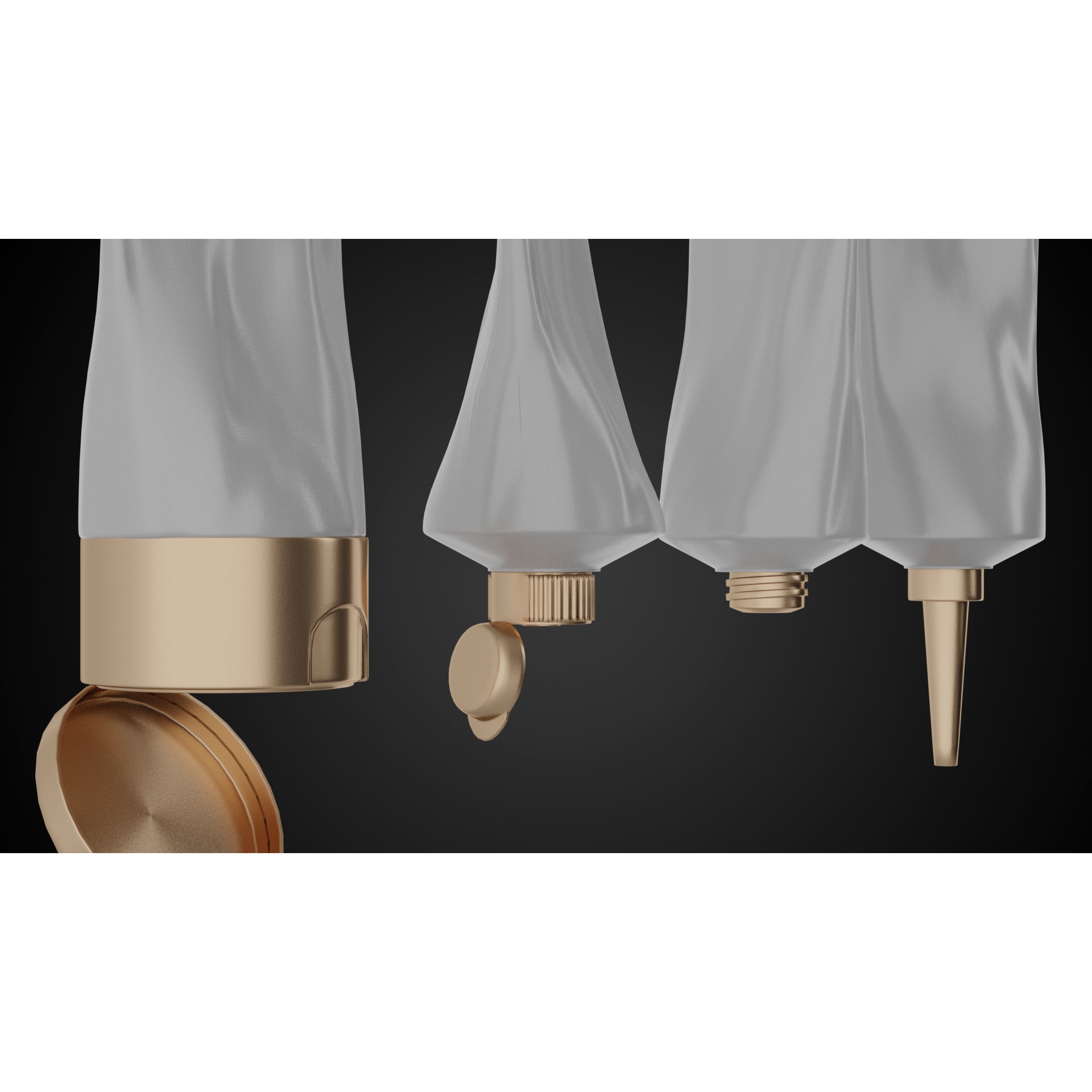 Tube Container - Low-Poly Game-Ready 3D Model - View 12