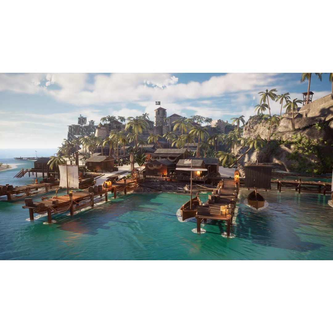 Modular Pirate Island 3D Model – Low Poly Game Asset, FBX & Unreal Engine - View 2