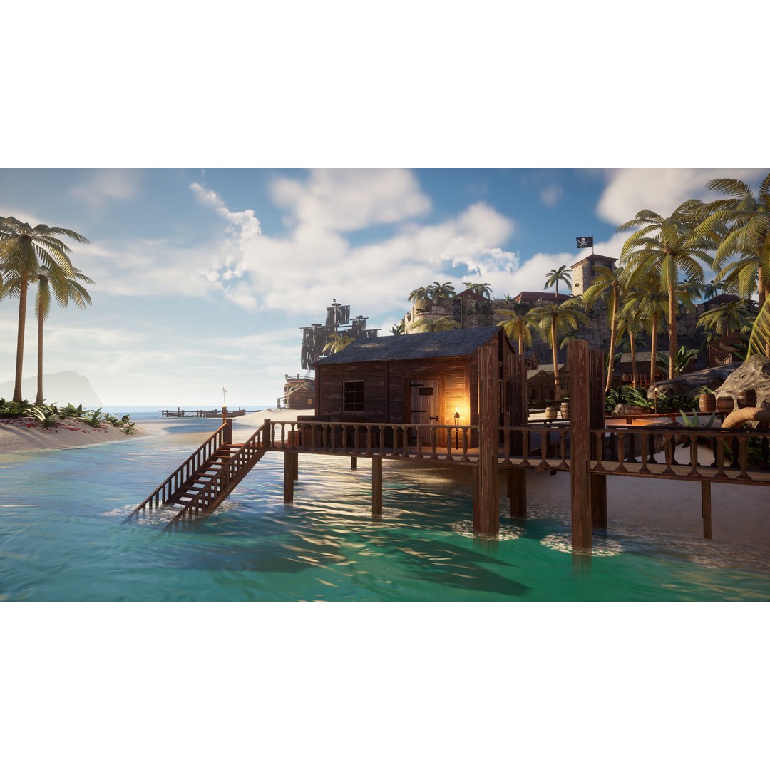 Modular Pirate Island 3D Model – Low Poly Game Asset, FBX & Unreal Engine - View 5