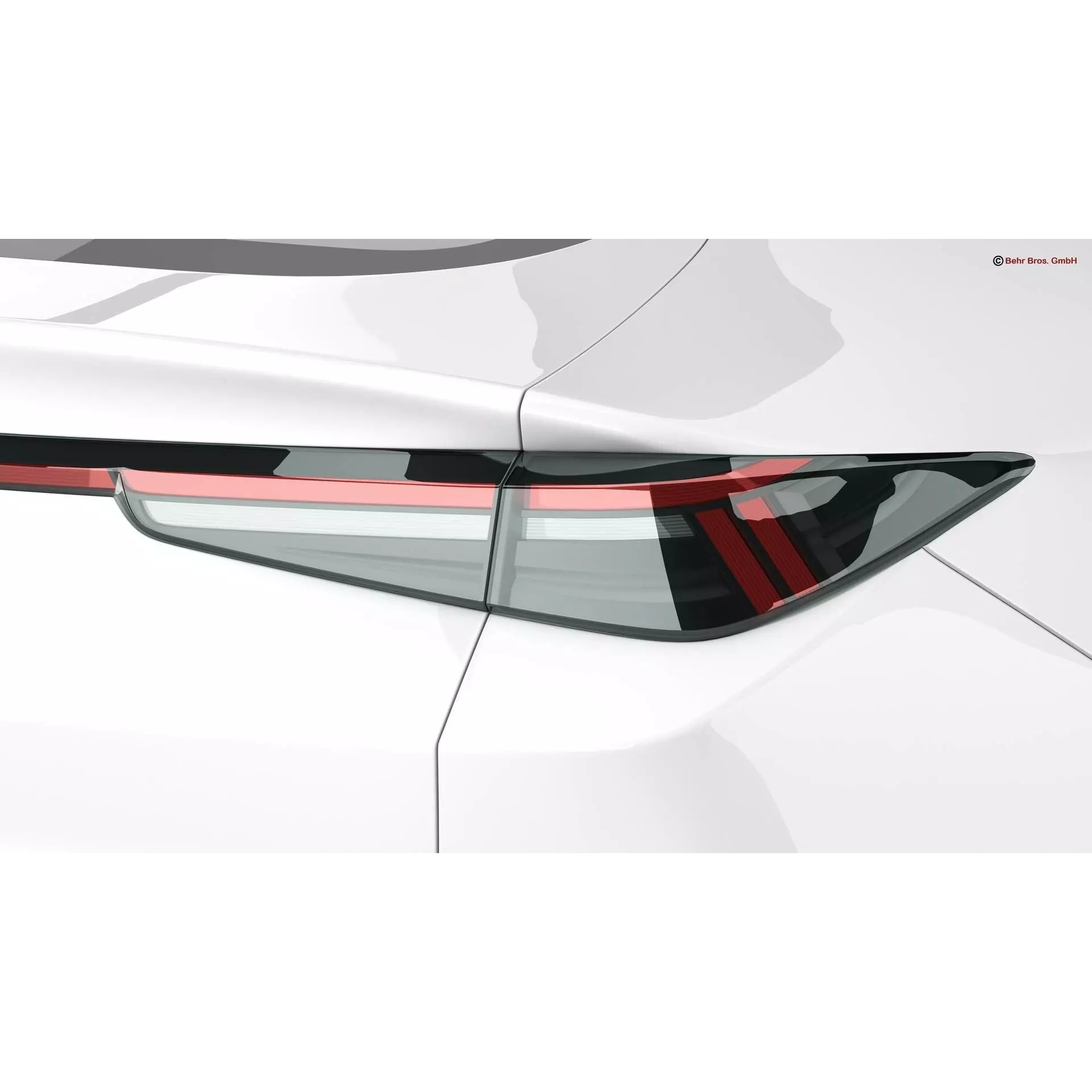 Generic Modern Upper Class SUV Coupe - Game-Ready 3D Model - View 12