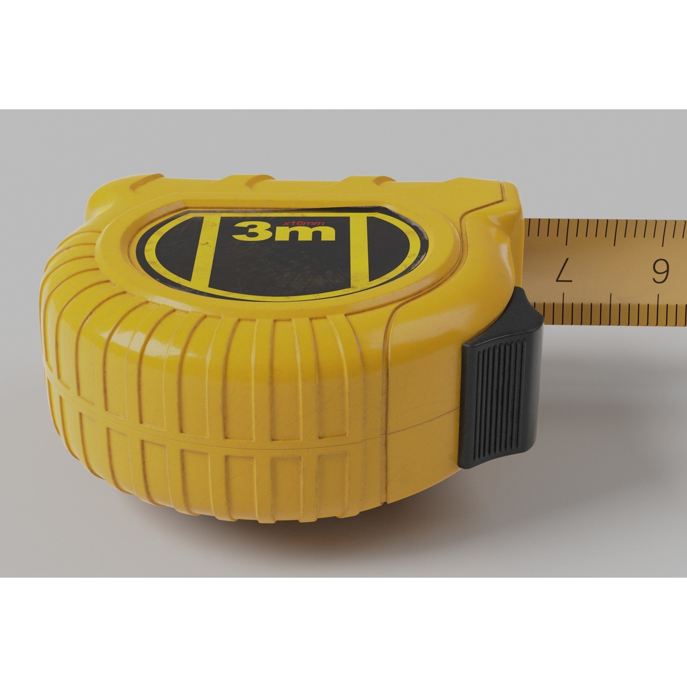 Tape Measure - Game-Ready 3D Model - View 12