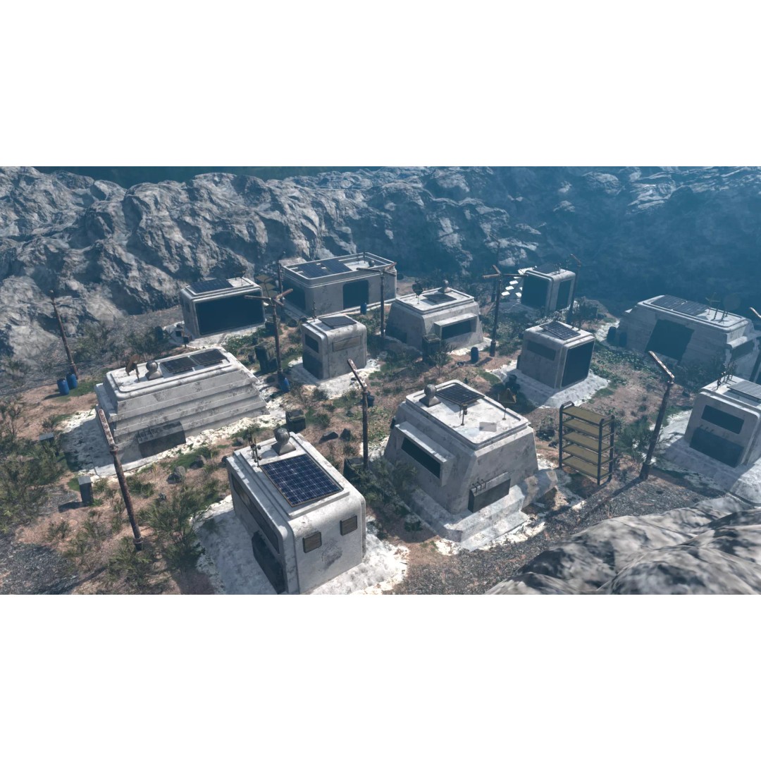 Abandoned Future Settlement 3D Model – High-Quality Environment, PBR Textures - View 22