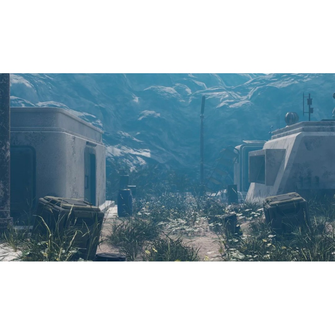Abandoned Future Settlement 3D Model – High-Quality Environment, PBR Textures - View 35