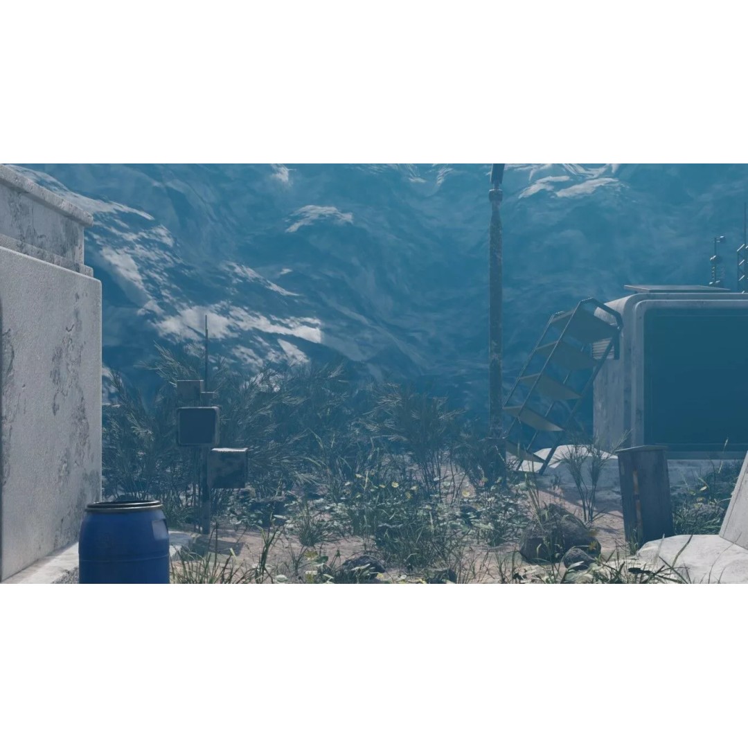 Abandoned Future Settlement 3D Model – High-Quality Environment, PBR Textures - View 36