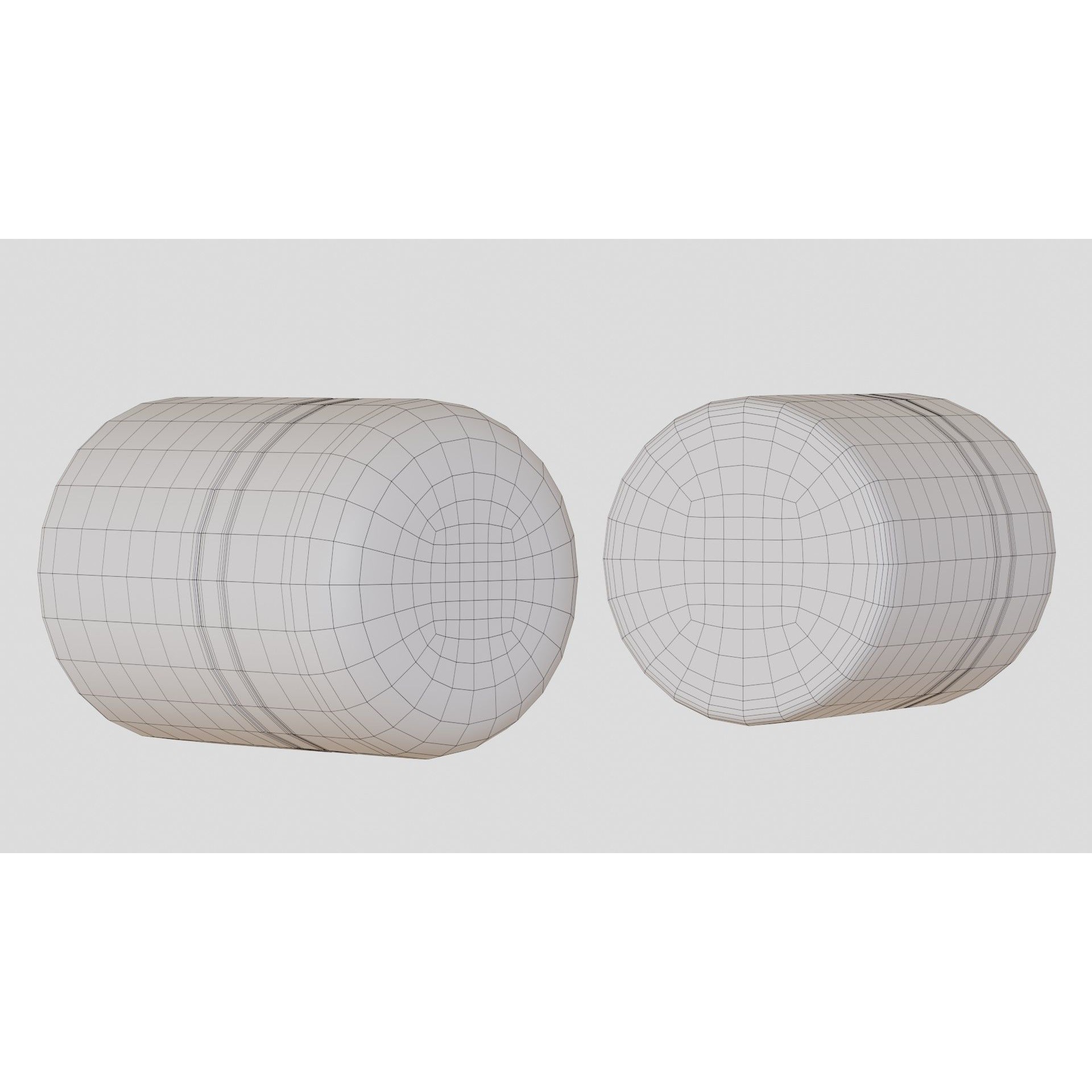 Black Cosmetic Jar 02 - PBR Game-Ready 3D Model - View 8