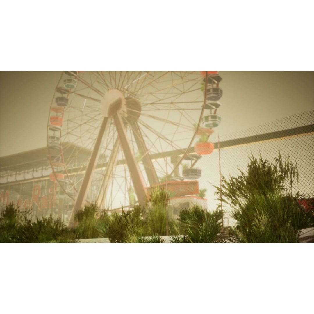 The Lost Funfair 3D Model – Low Poly Asset Pack, Game Ready, FBX - View 11