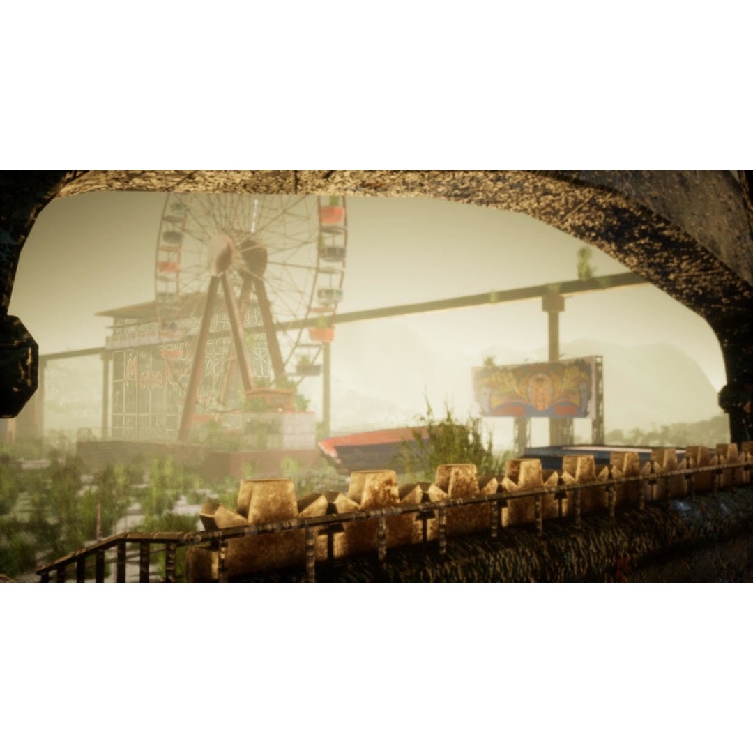 The Lost Funfair 3D Model – Low Poly Asset Pack, Game Ready, FBX - View 3