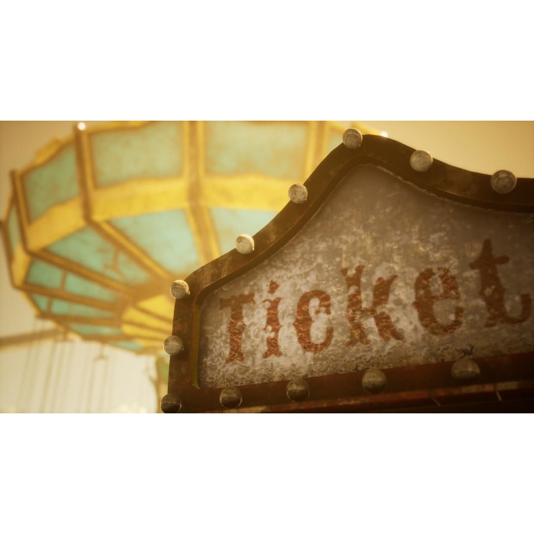 The Lost Funfair 3D Model – Low Poly Asset Pack, Game Ready, FBX - View 34
