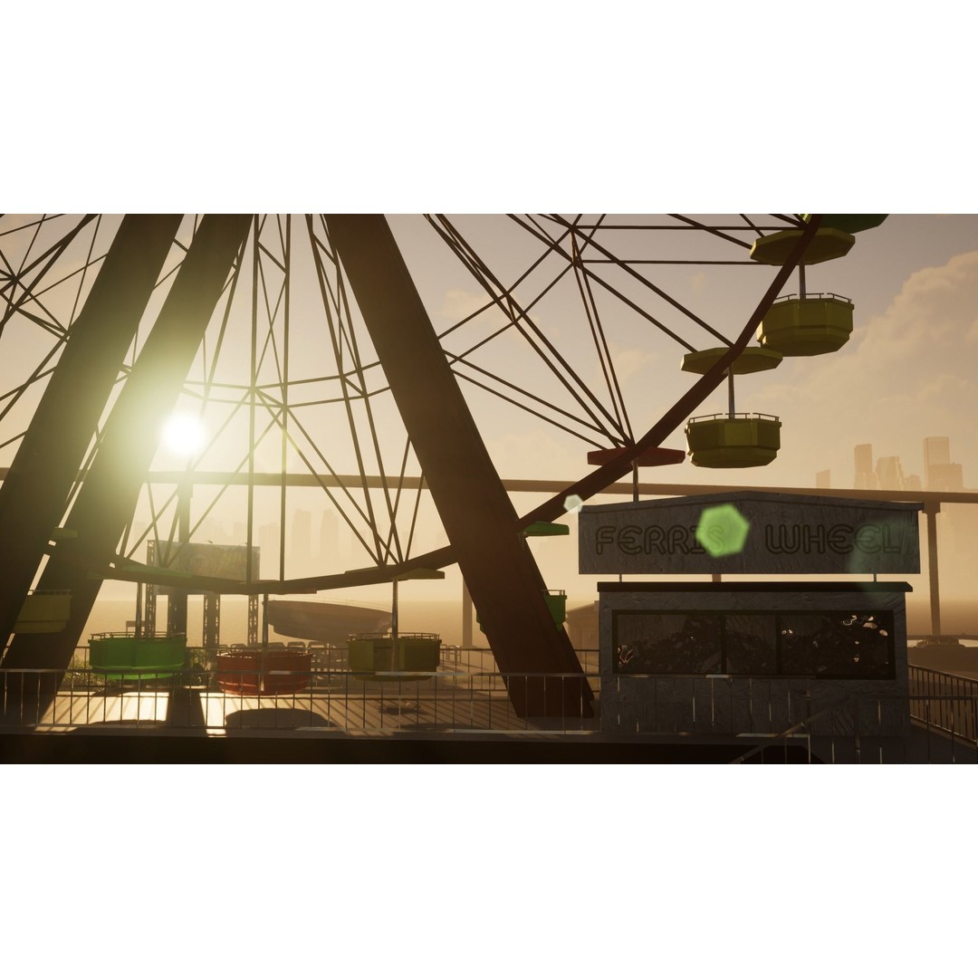 The Lost Funfair 3D Model – Low Poly Asset Pack, Game Ready, FBX - View 51