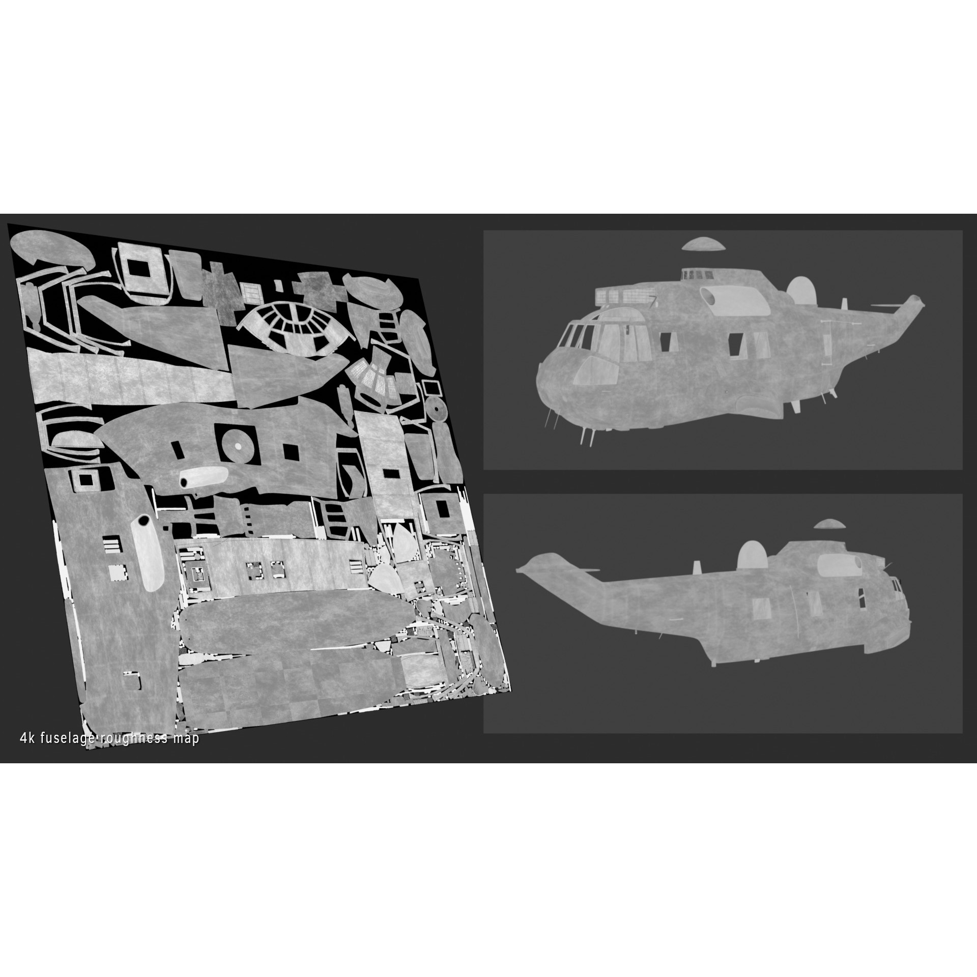 Westland Sea King HAR3 - Rigged Game-Ready 3D Model - View 28