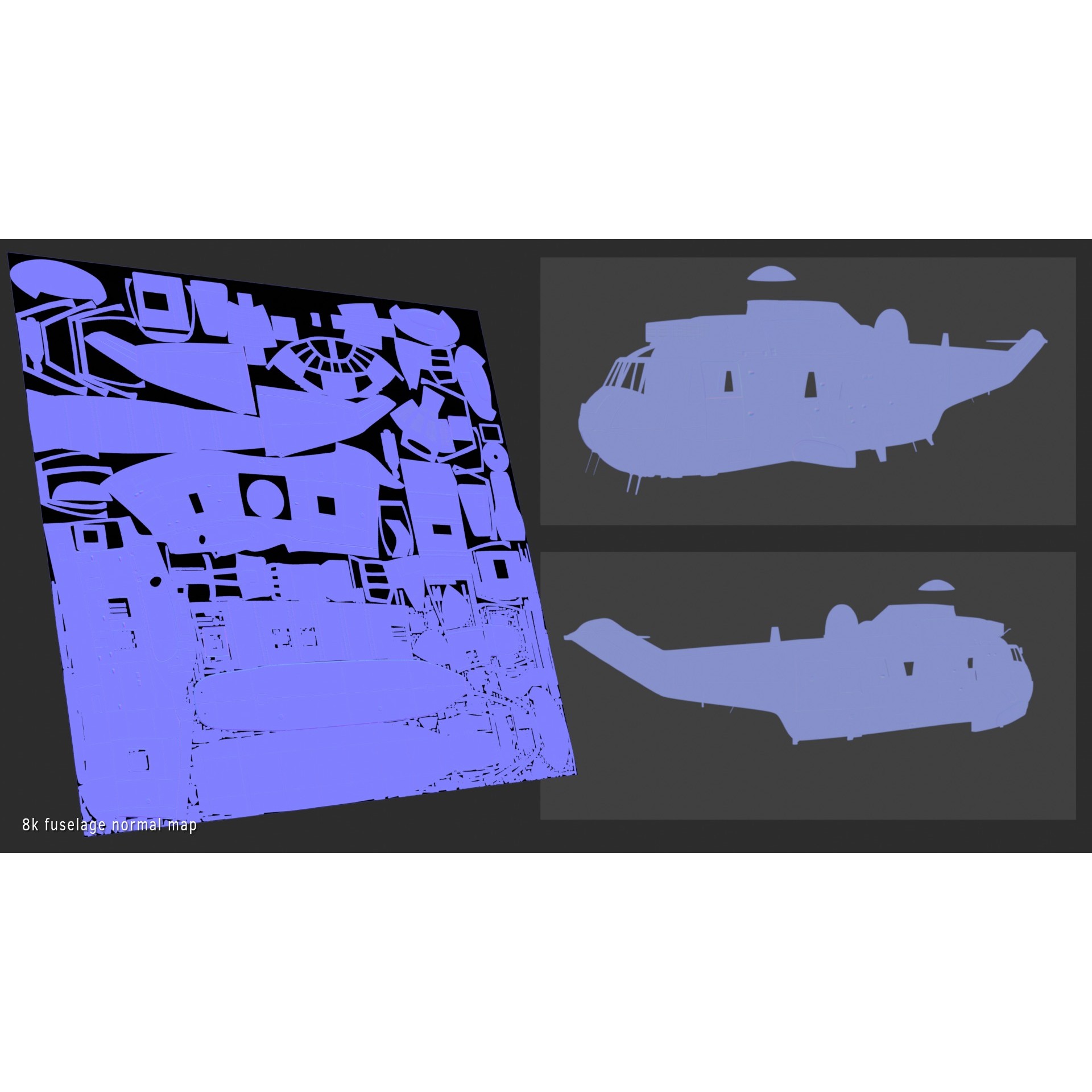 Westland Sea King HAR3 - Rigged Game-Ready 3D Model - View 29