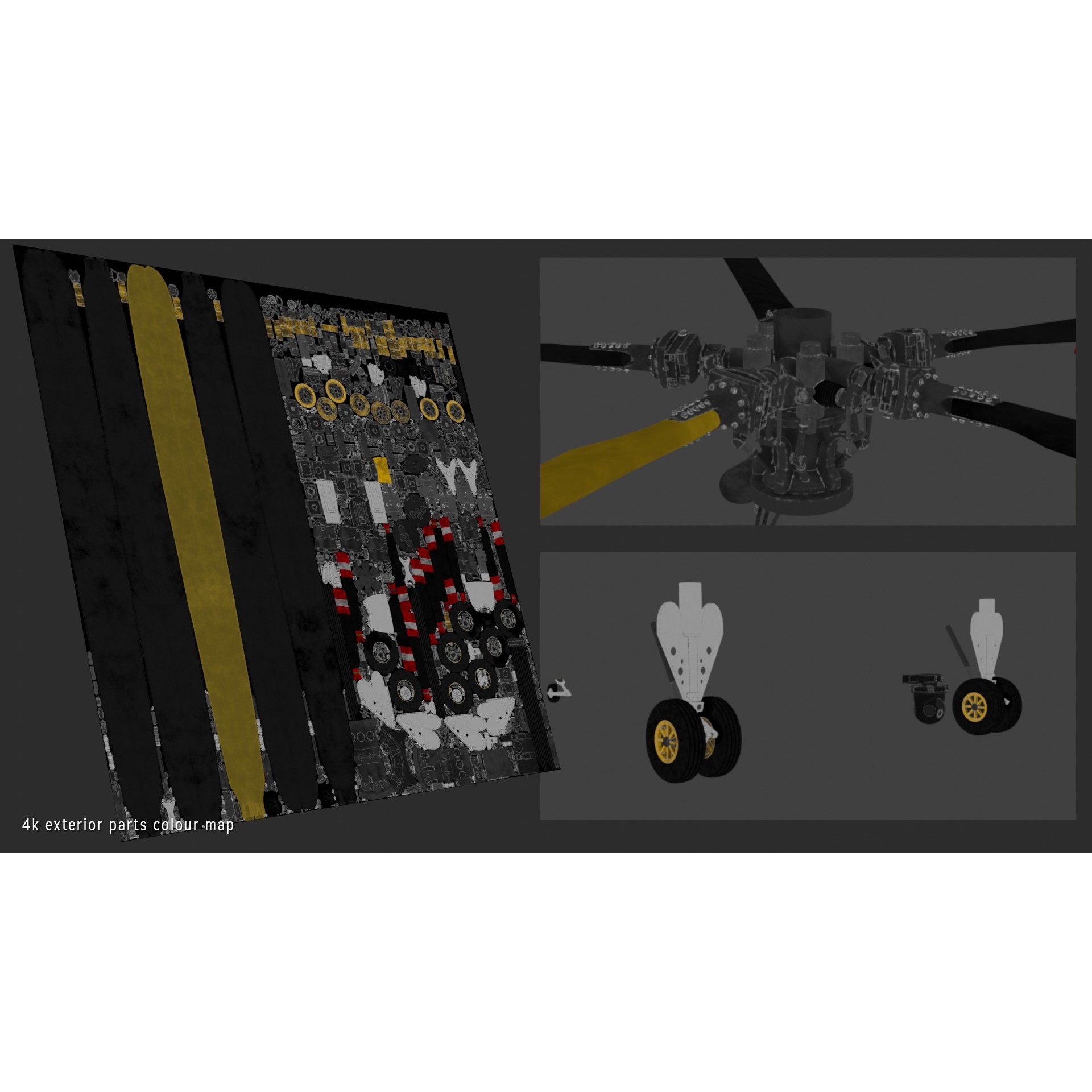 Westland Sea King HAR3 - Rigged Game-Ready 3D Model - View 31