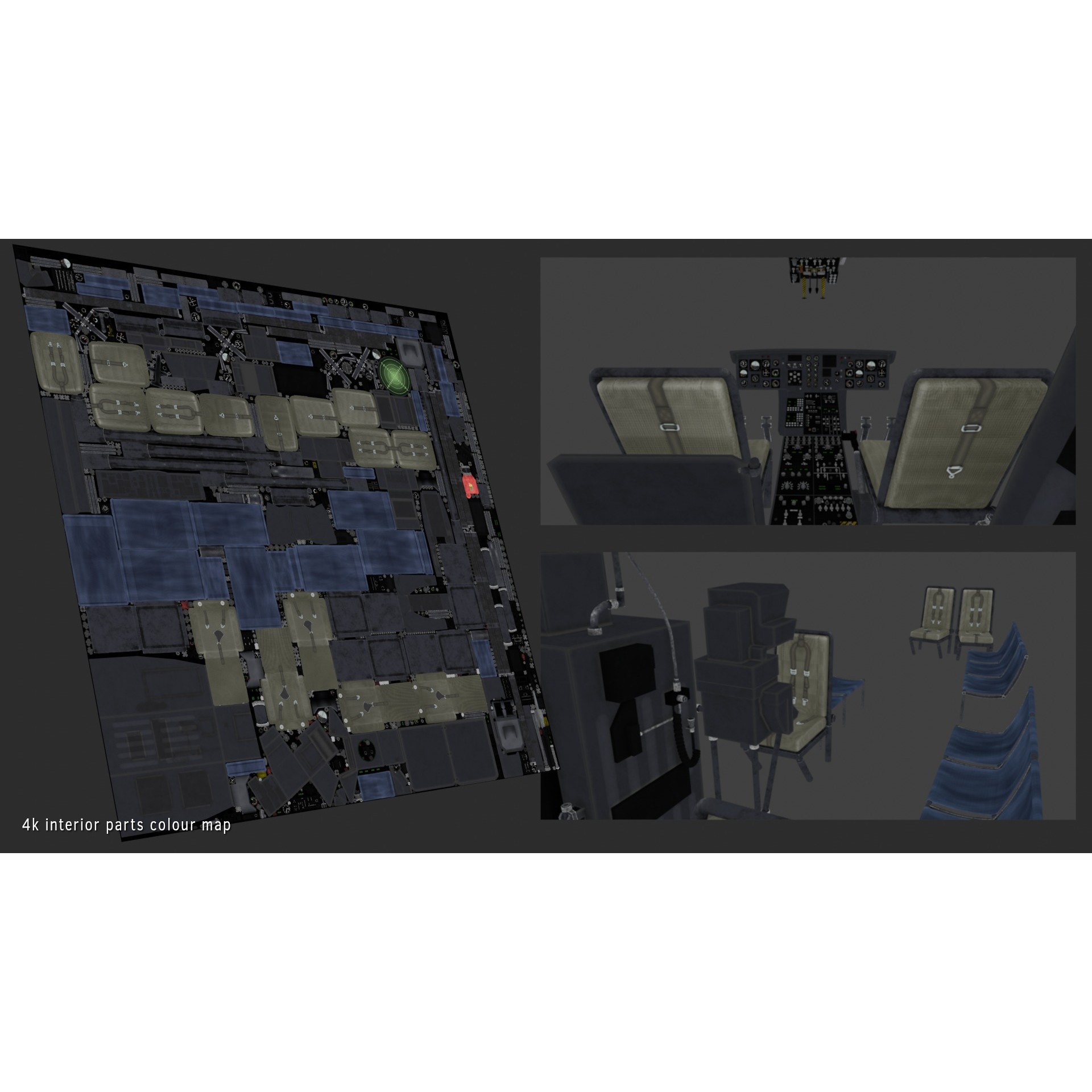 Westland Sea King HAR3 - Rigged Game-Ready 3D Model - View 36