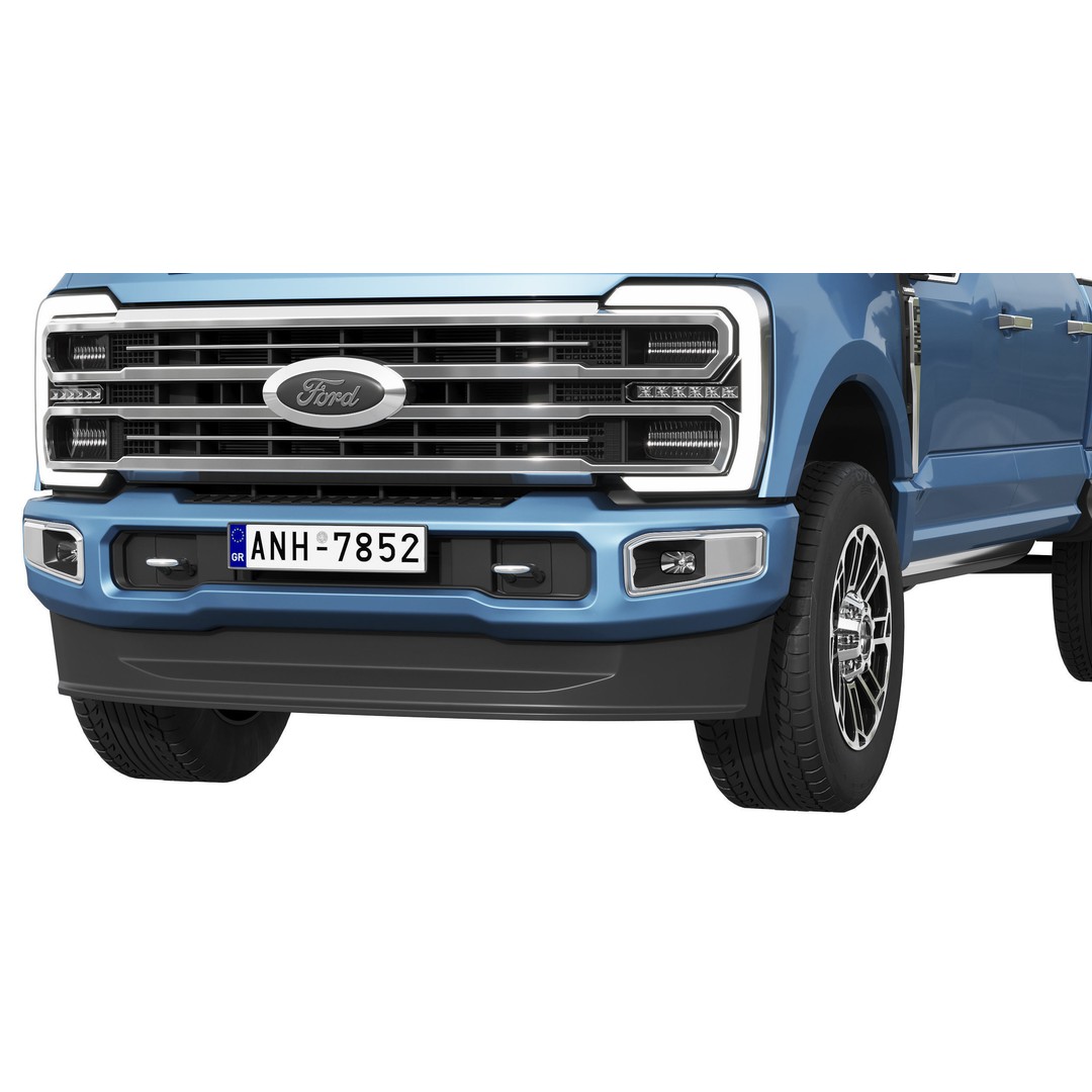 F-350 Super Duty Limited Edition 2024 3D Model – High Poly PBR SUV Asset, FBX - View 11