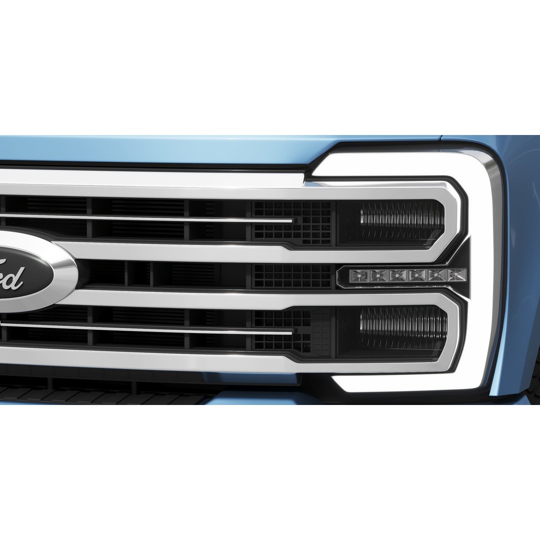 F-350 Super Duty Limited Edition 2024 3D Model – High Poly PBR SUV Asset, FBX - View 14