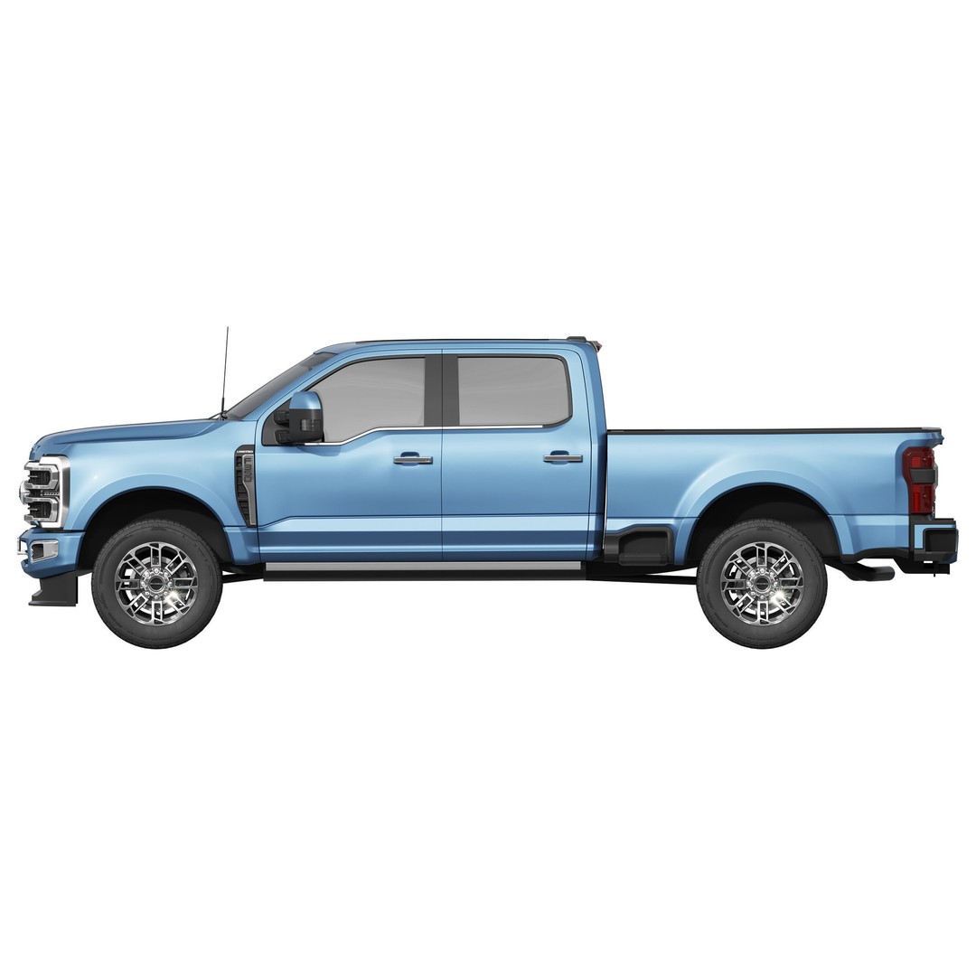 F-350 Super Duty Limited Edition 2024 3D Model – High Poly PBR SUV Asset, FBX - View 7